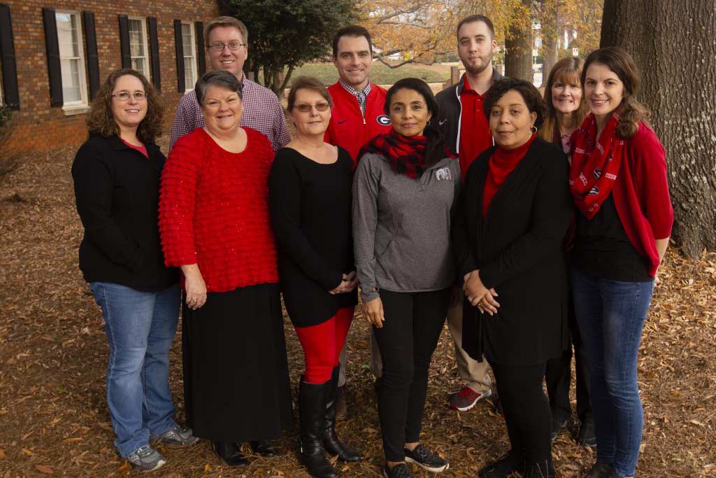 UGA Gift Accounting Team Photo